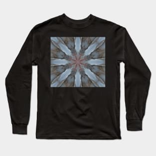 Unique kaleidoscope of California beach stones Long Sleeve T-Shirt